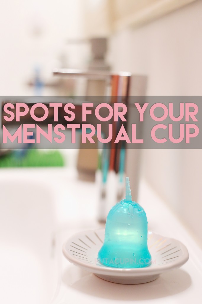 Creative spot ideas for your menstrual cup!